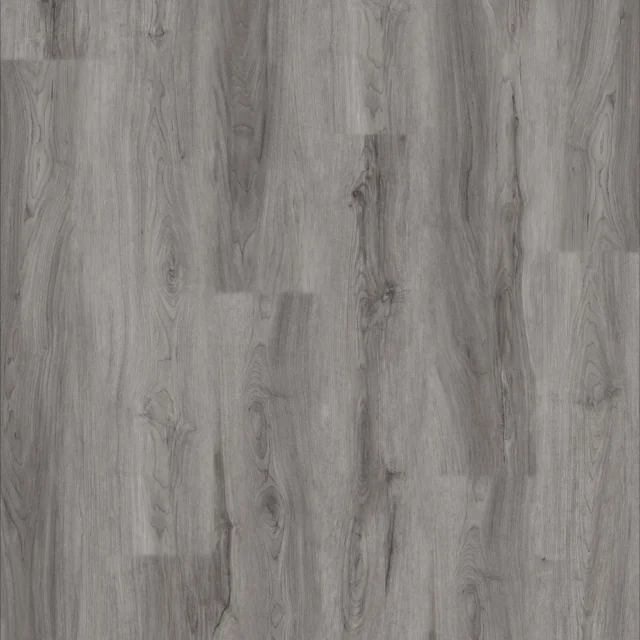 Commercial vinyl plank flooring (SPC) in Shadow Greige Oak