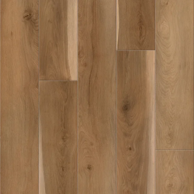 Commercial vinyl plank flooring (SPC) in Sierra Oak