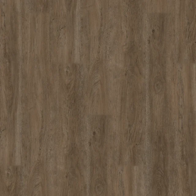 Commercial vinyl plank flooring (SPC) in Toasted Chestnut
